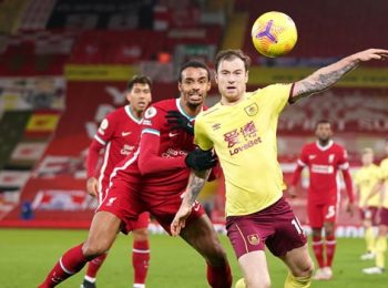 Burnley Strike Late To Pile More Misery on Liverpool, End 4-year Record