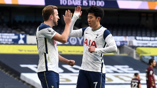 Harry Kane and Son Heung-min