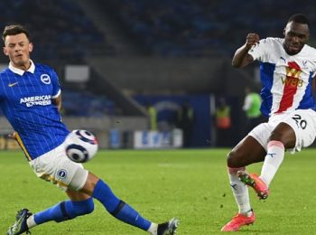 Benteke’s First Goal in 2021 Seals Crystal Palace Win at Brighton