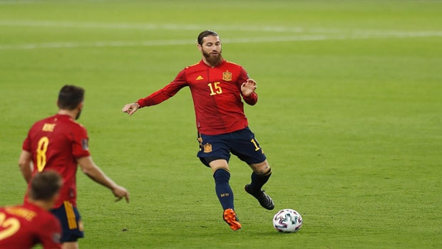 Sergio Ramos Spain Euro 2020-21