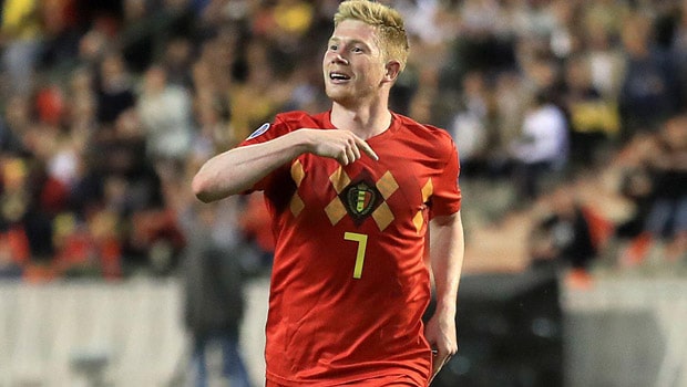 Kevin De Bruyne Belgium Euro 2020