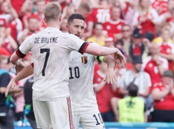 Euro 2020: Kevin De Bruyne and Eden Hazard absent from training session