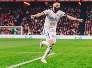 Karim Benzema’s brace secures win for Real Madrid