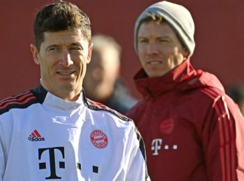 Bayern Munich striker Robert Lewandowski claims that he has no issues with Lionel Messi over Ballon d’Or