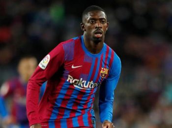 Barcelona president hopes Dembele stays at Camp Nou