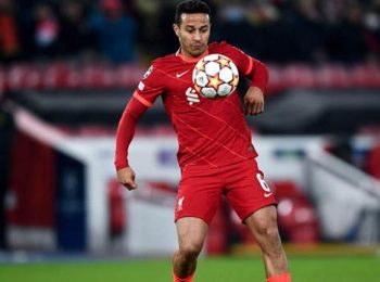 Liverpool midfielder Thiago Alcantara wants his teammates to stay humble as the Reds close in on Manchester City in the Premier League title race