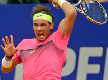Rafael Nadal saves four match points to go past David Goffin