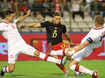 Belgium hits six goals past Poland in Nations League victory