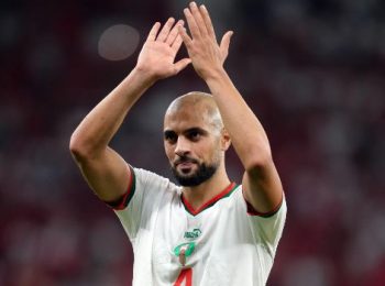 French President labelled Moroccan midfielder Sofyan Amrabat as ‘the best midfielder of this tournament’ after they lost to France
